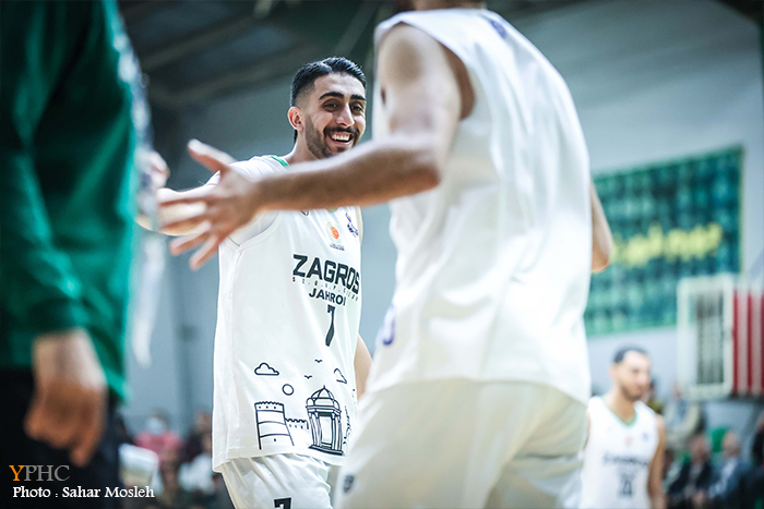 دیدار تیم های بسکتبال زاگرس جنوبی جهرم _ کاله مازندران