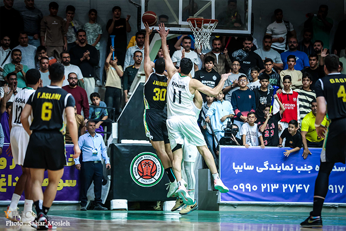 دیدار تیم های بسکتبال زاگرس جنوبی جهرم _ کاله مازندران