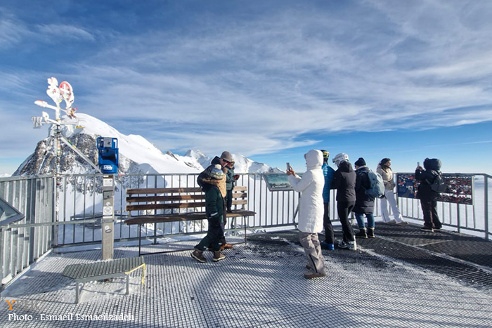 یخچال ماترهورن در دهکده زرمات سوئیس