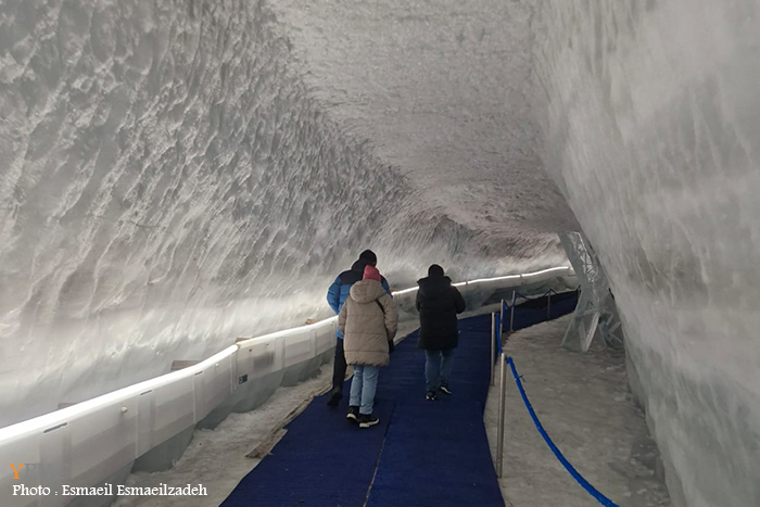 یخچال ماترهورن در دهکده زرمات سوئیس