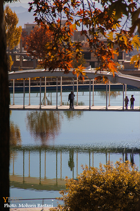 پاییز هزار رنگ در سرچشمه محلات شهر گل ها