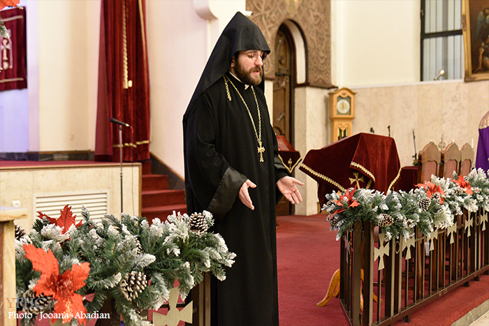 مراسم آغاز سال نو میلادی در کلیساهای سرگیس و گریگور مقدس