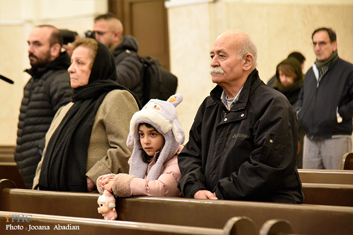 مراسم آغاز سال نو میلادی در کلیساهای سرگیس و گریگور مقدس