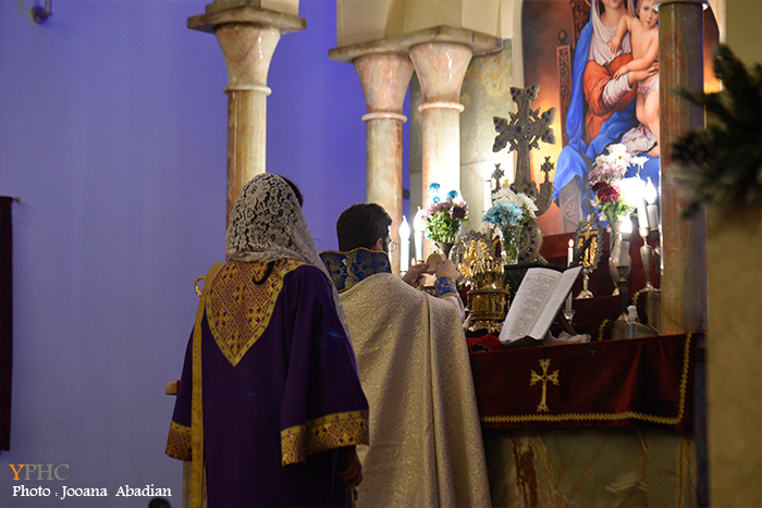 مراسم آغاز سال نو میلادی در کلیساهای سرگیس و گریگور مقدس