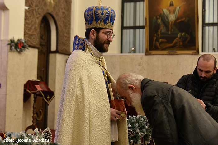 مراسم آغاز سال نو میلادی در کلیساهای سرگیس و گریگور مقدس