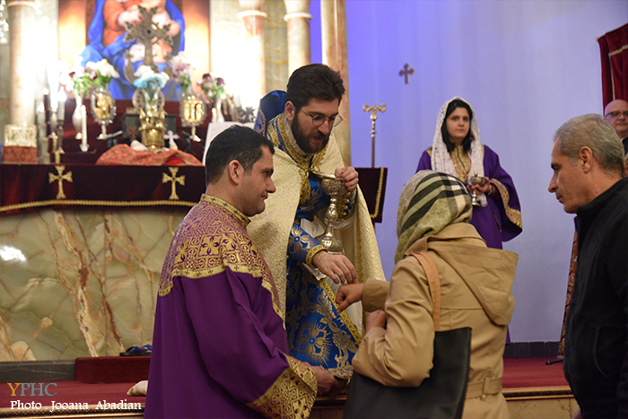 مراسم آغاز سال نو میلادی در کلیساهای سرگیس و گریگور مقدس