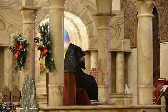 مراسم آغاز سال نو میلادی در کلیساهای سرگیس و گریگور مقدس