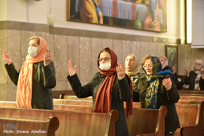 مراسم آغاز سال نو میلادی در کلیساهای سرگیس و گریگور مقدس