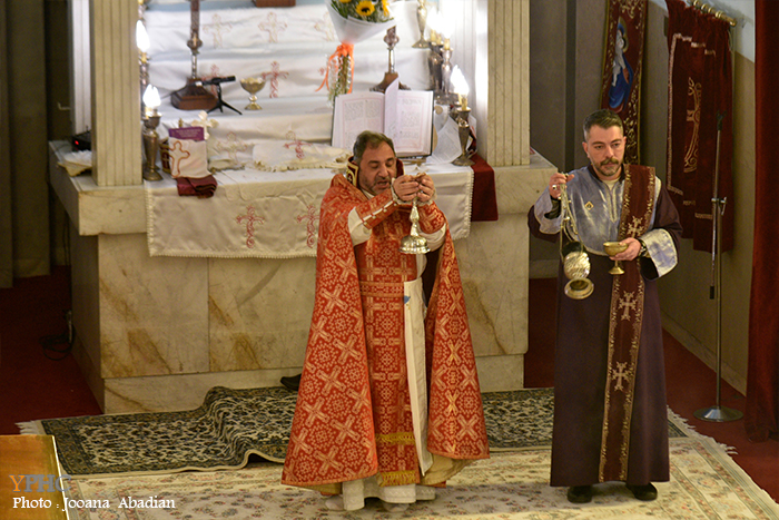 مراسم آغاز سال نو میلادی در کلیساهای سرگیس و گریگور مقدس