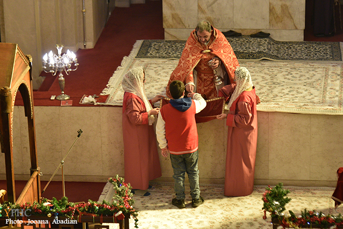 مراسم آغاز سال نو میلادی در کلیساهای سرگیس و گریگور مقدس